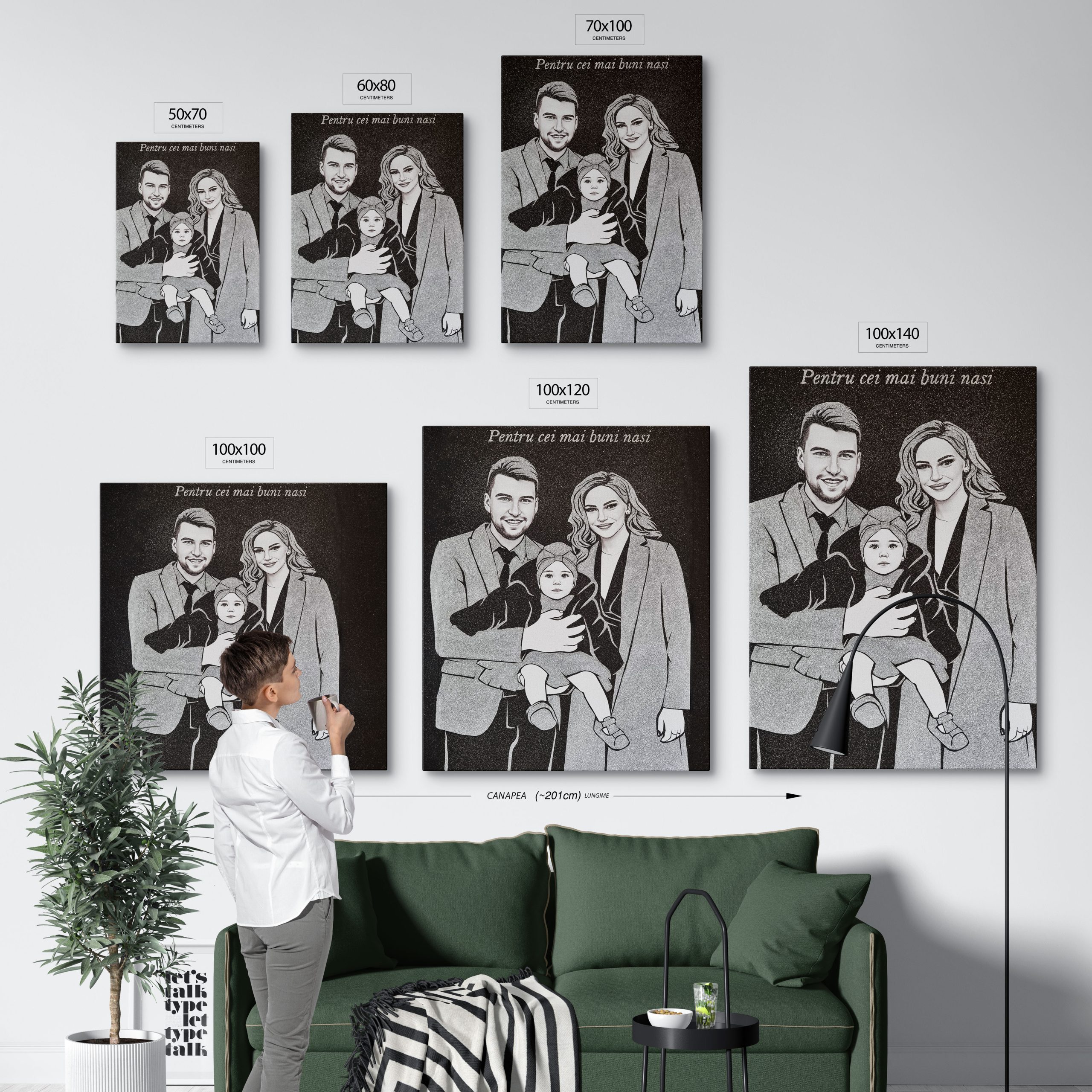 canvas-uri de diferite dimensiuni