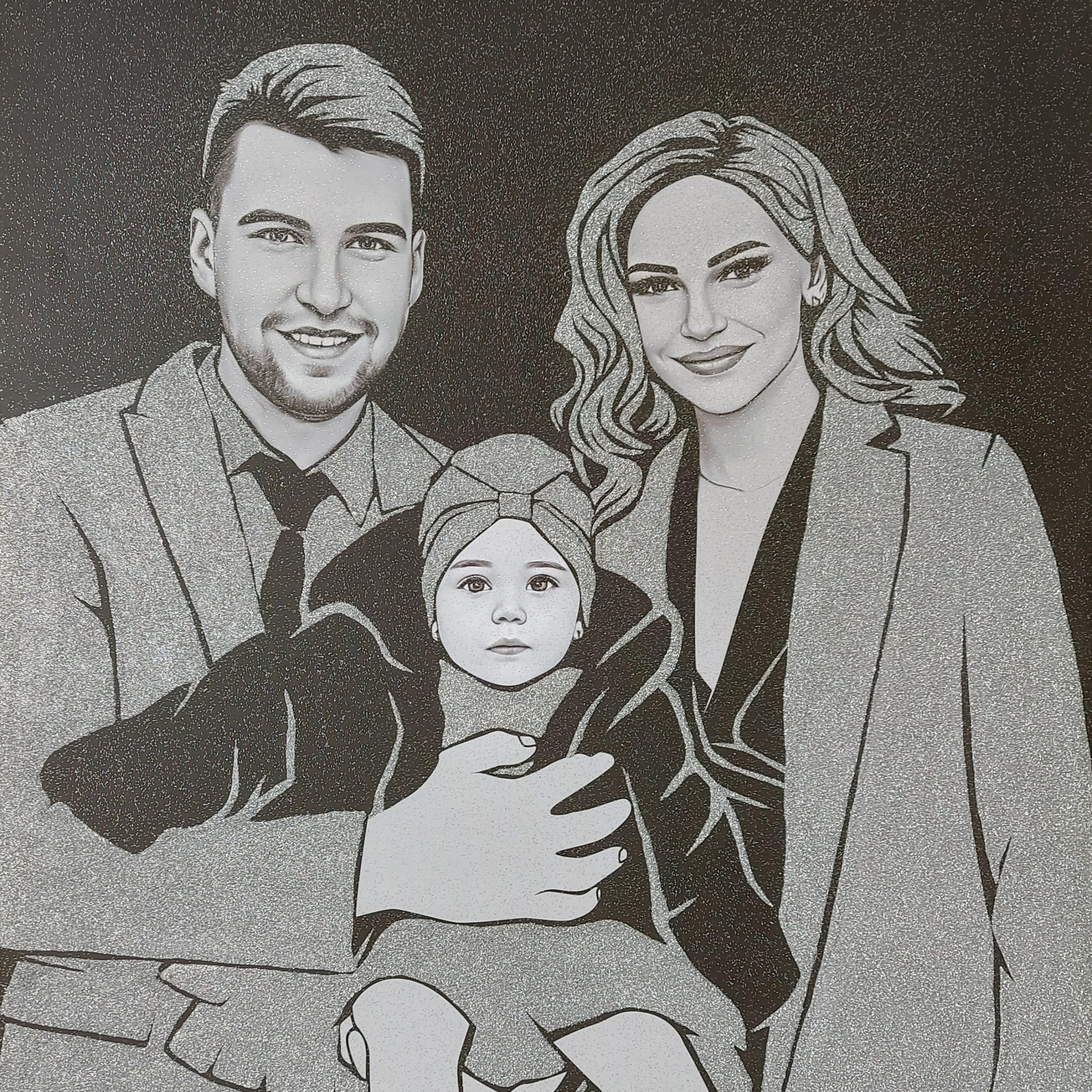 tablou canvas de familie